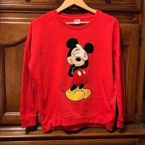 Mickey Mouse sweatshirt.  Brand new, never worn.